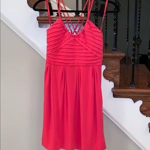 bcbg pink dress